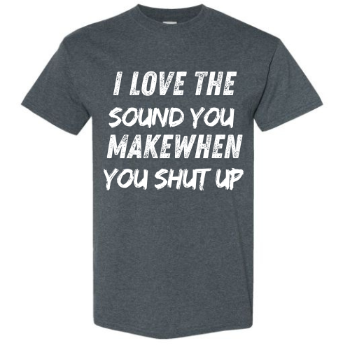 BISHAM SHUT UP EXPRESSIVE TEE