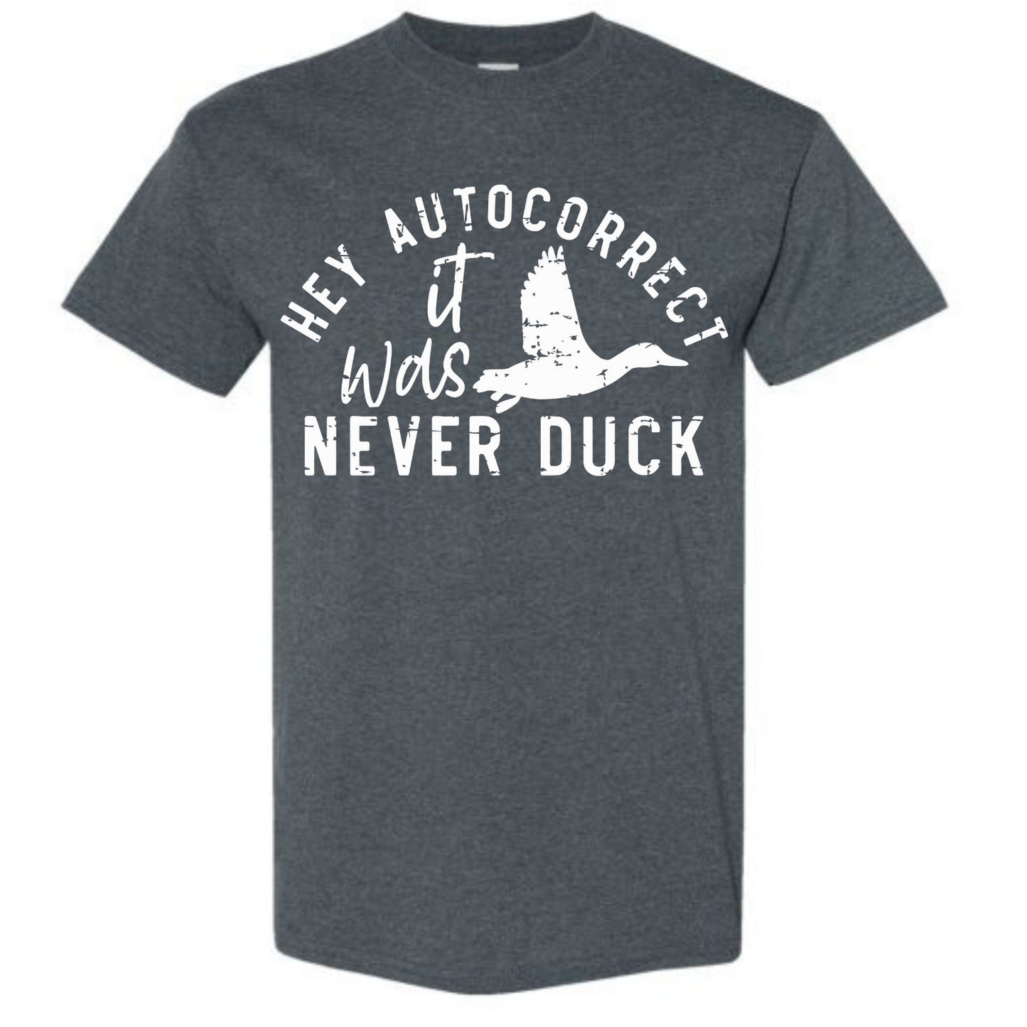 BISHAM HEY AUTO CORRECT GOOSE TEE