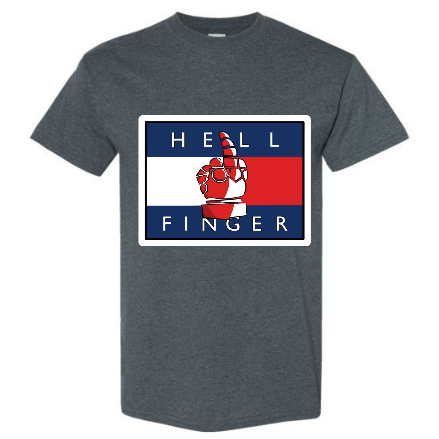 BISHAM HELL FINGER TEE
