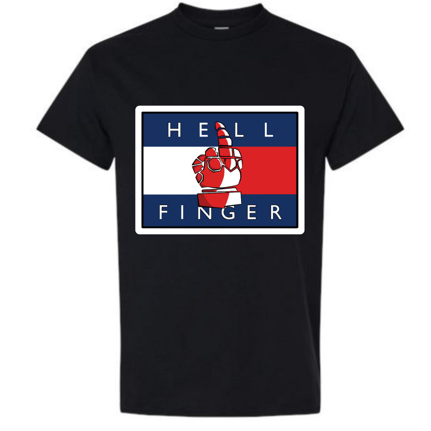 BISHAM HELL FINGER TEE