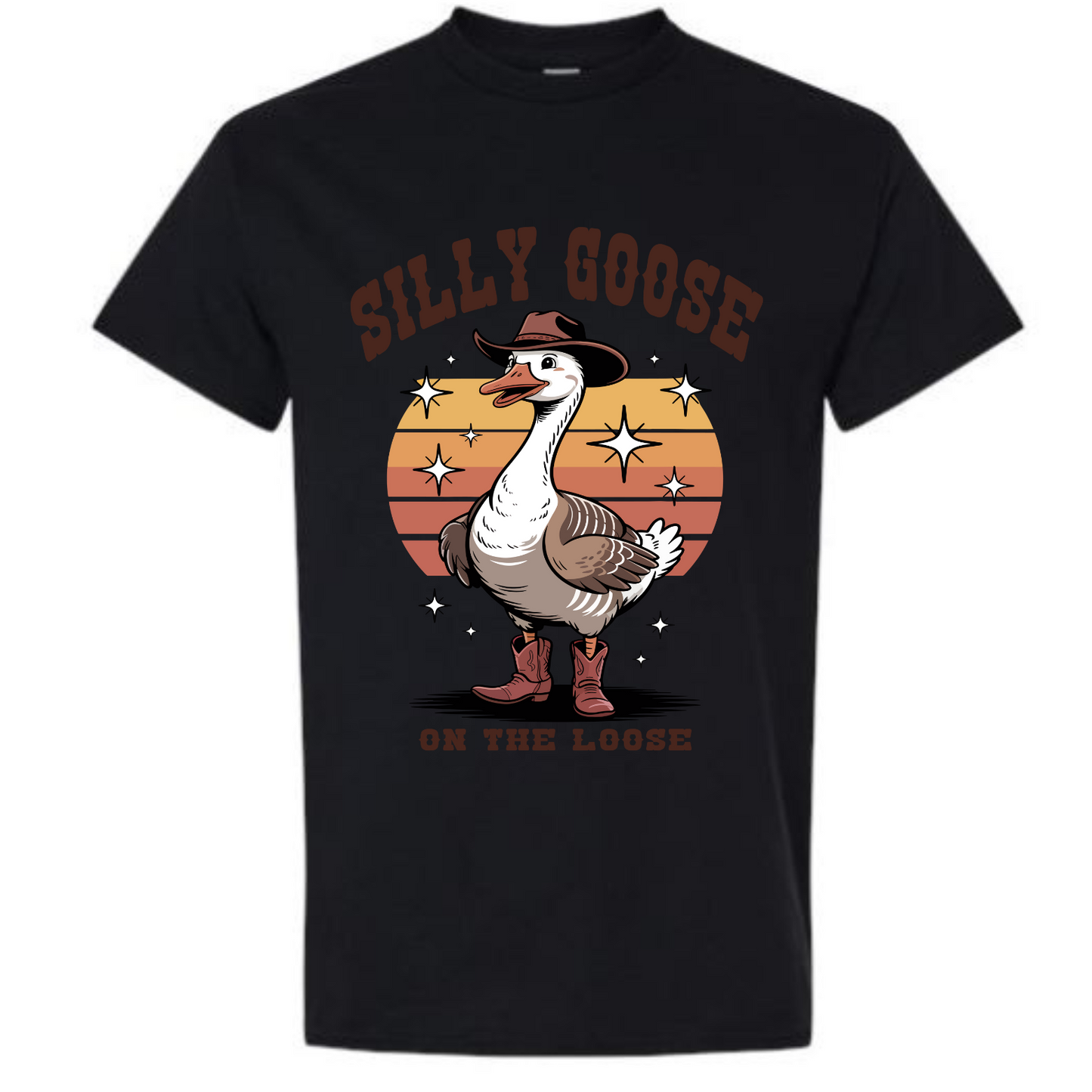 BISHAM SILLY GOOSE ON THE LOOSE TEE