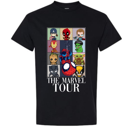 BISHAM MARVEL TOUR TEE