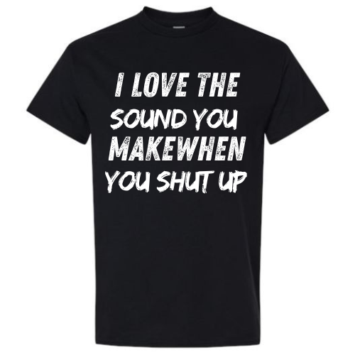 BISHAM SHUT UP EXPRESSIVE TEE