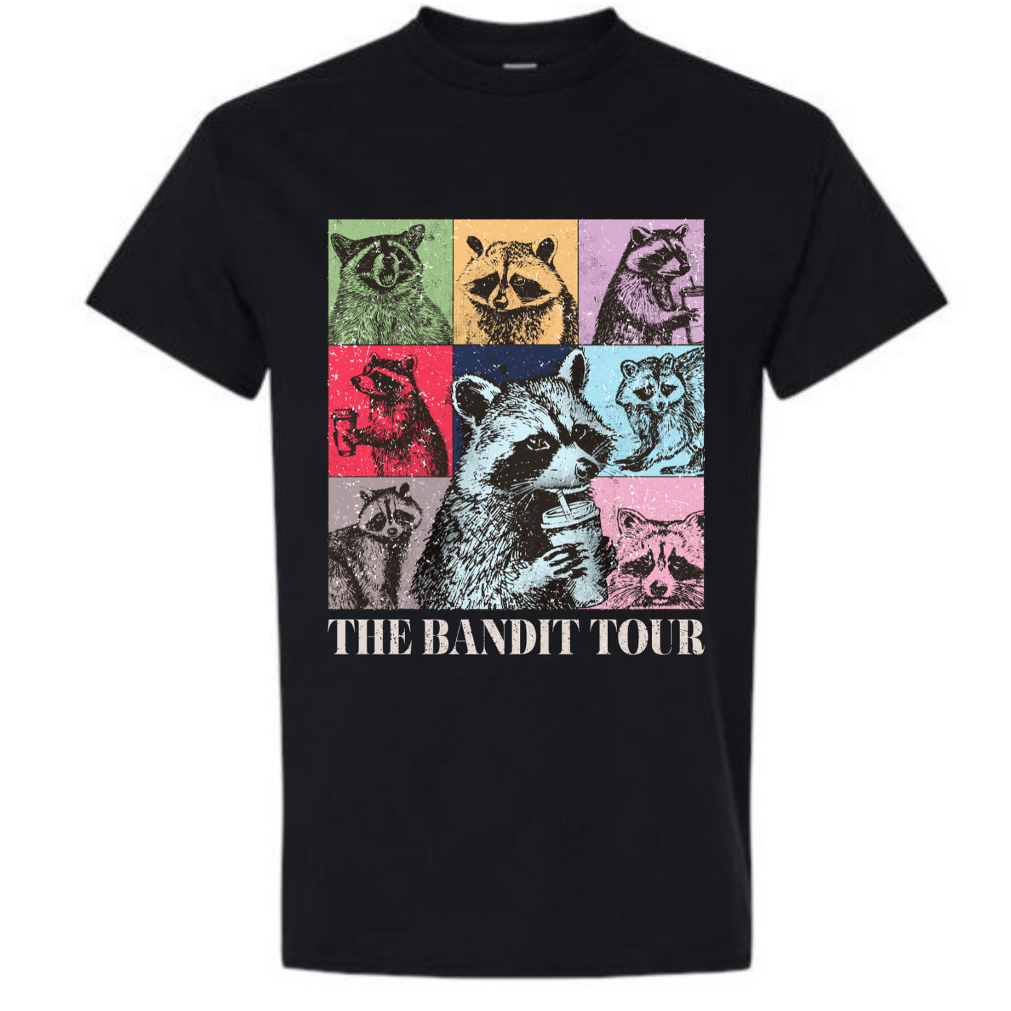 BISHAM BANDIT TOUR RACOON TEE