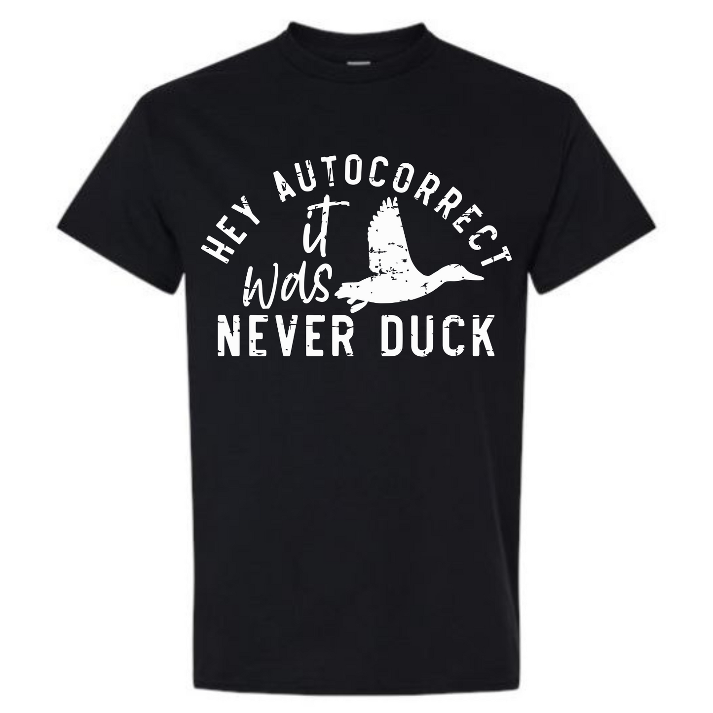 BISHAM HEY AUTO CORRECT GOOSE TEE