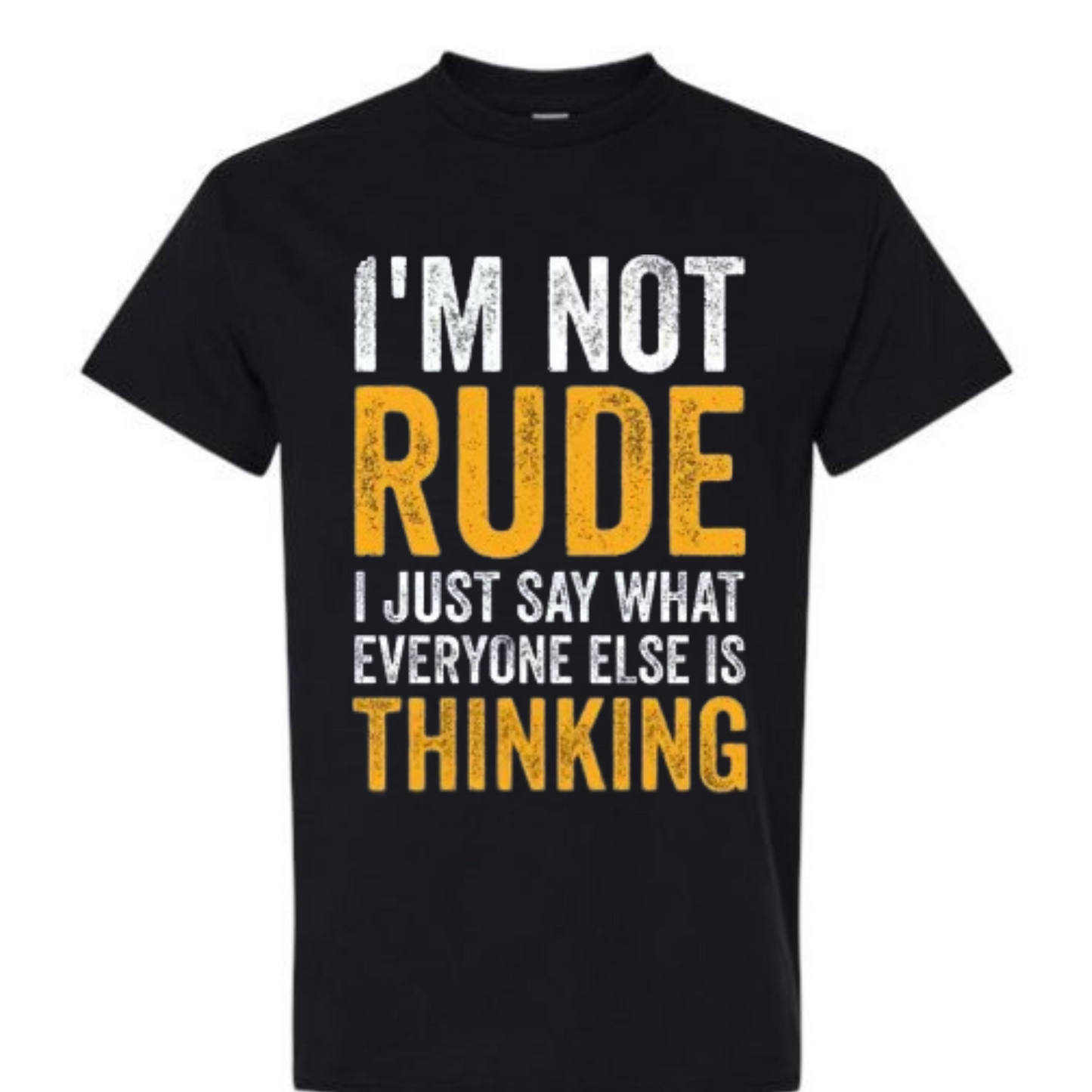 BISHAM I'M NOT RUDE EXPRESSIVE TEE