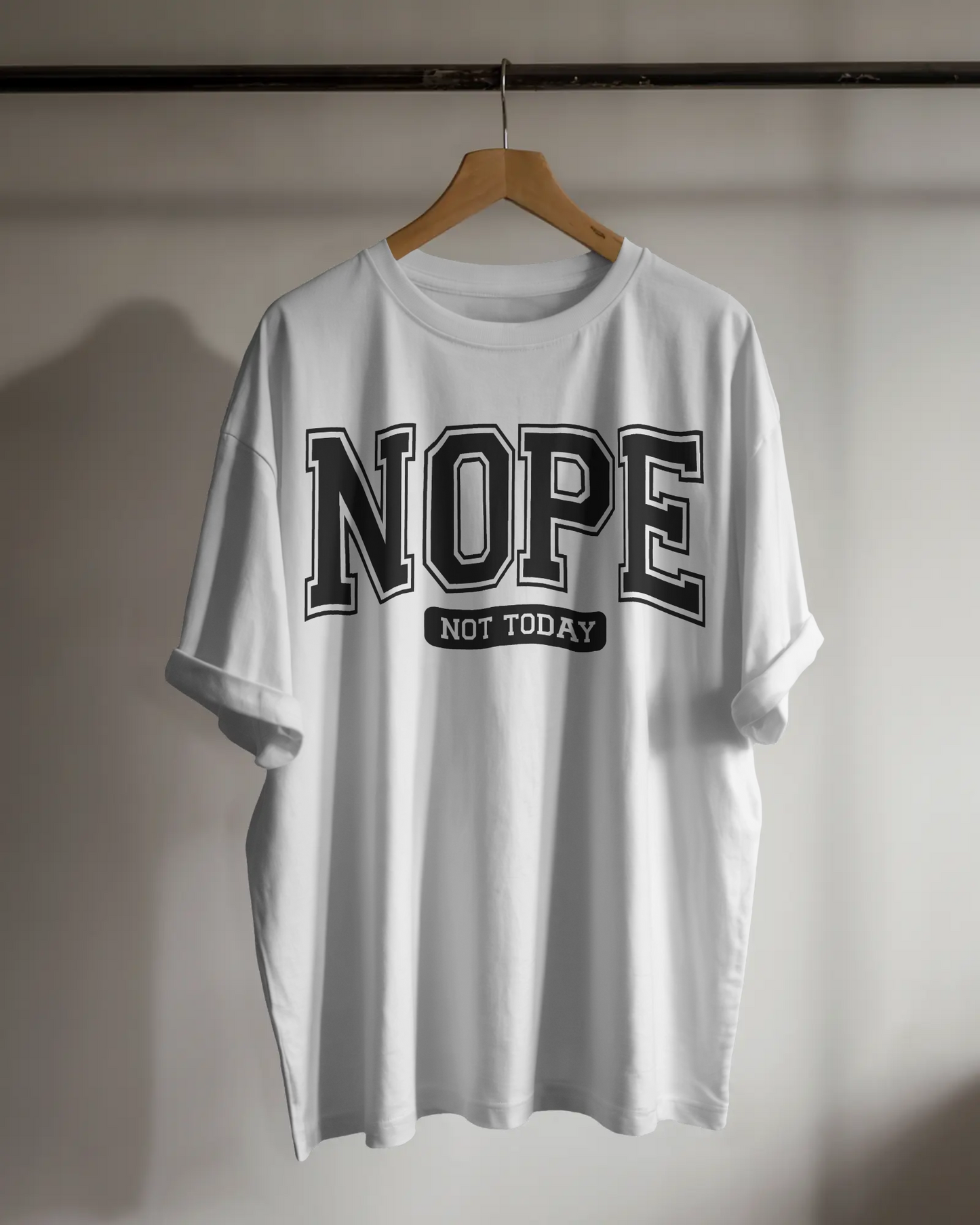BISHAM NOPE EXPRESSIVE TEE