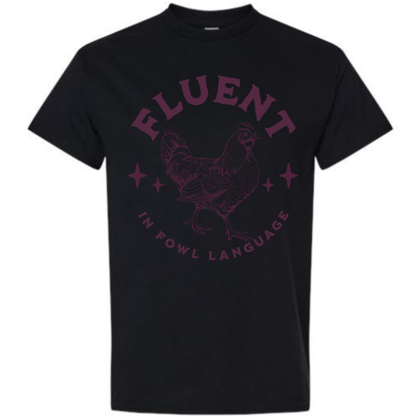 BISHAM FOWL LANGUAGE TEE