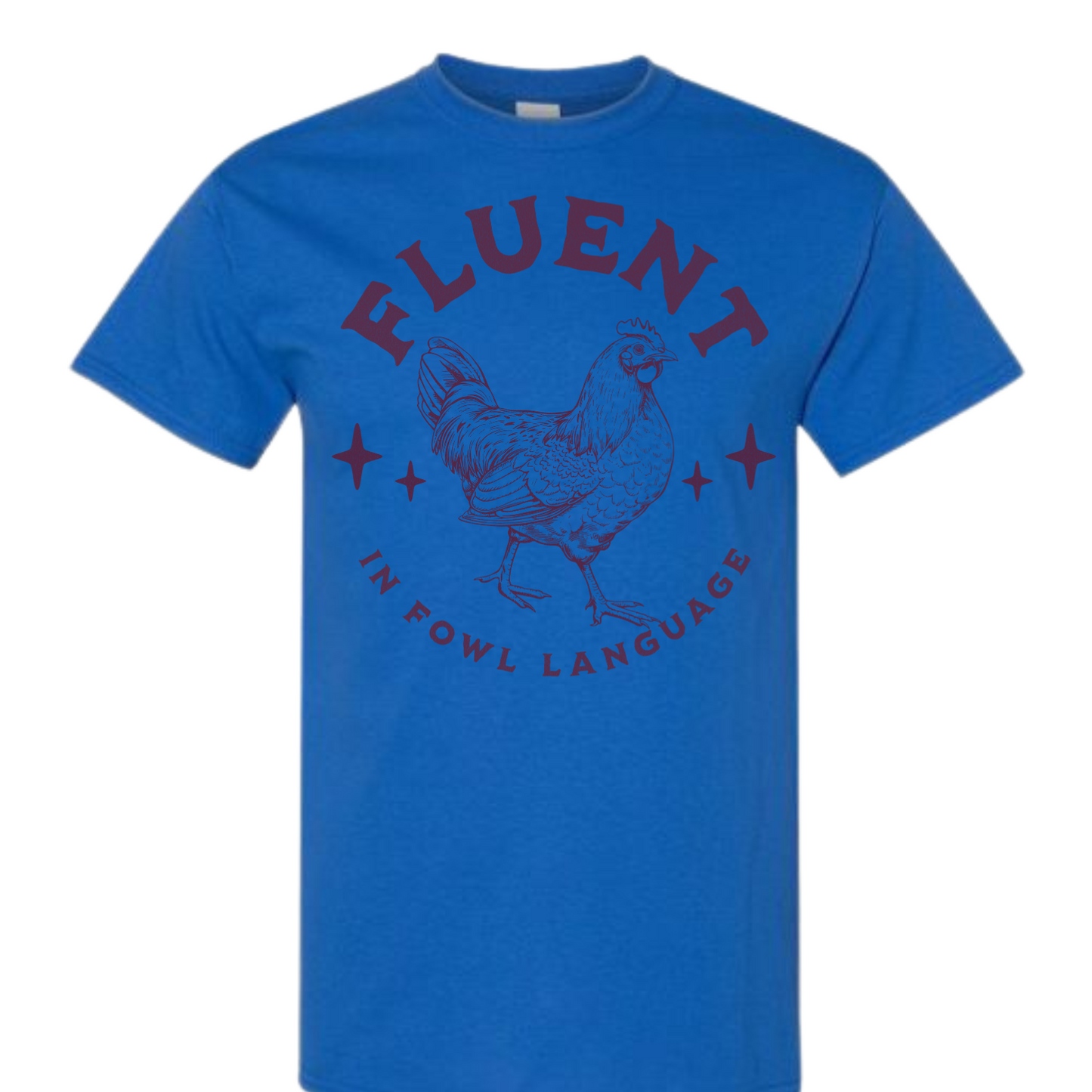 BISHAM FOWL LANGUAGE TEE