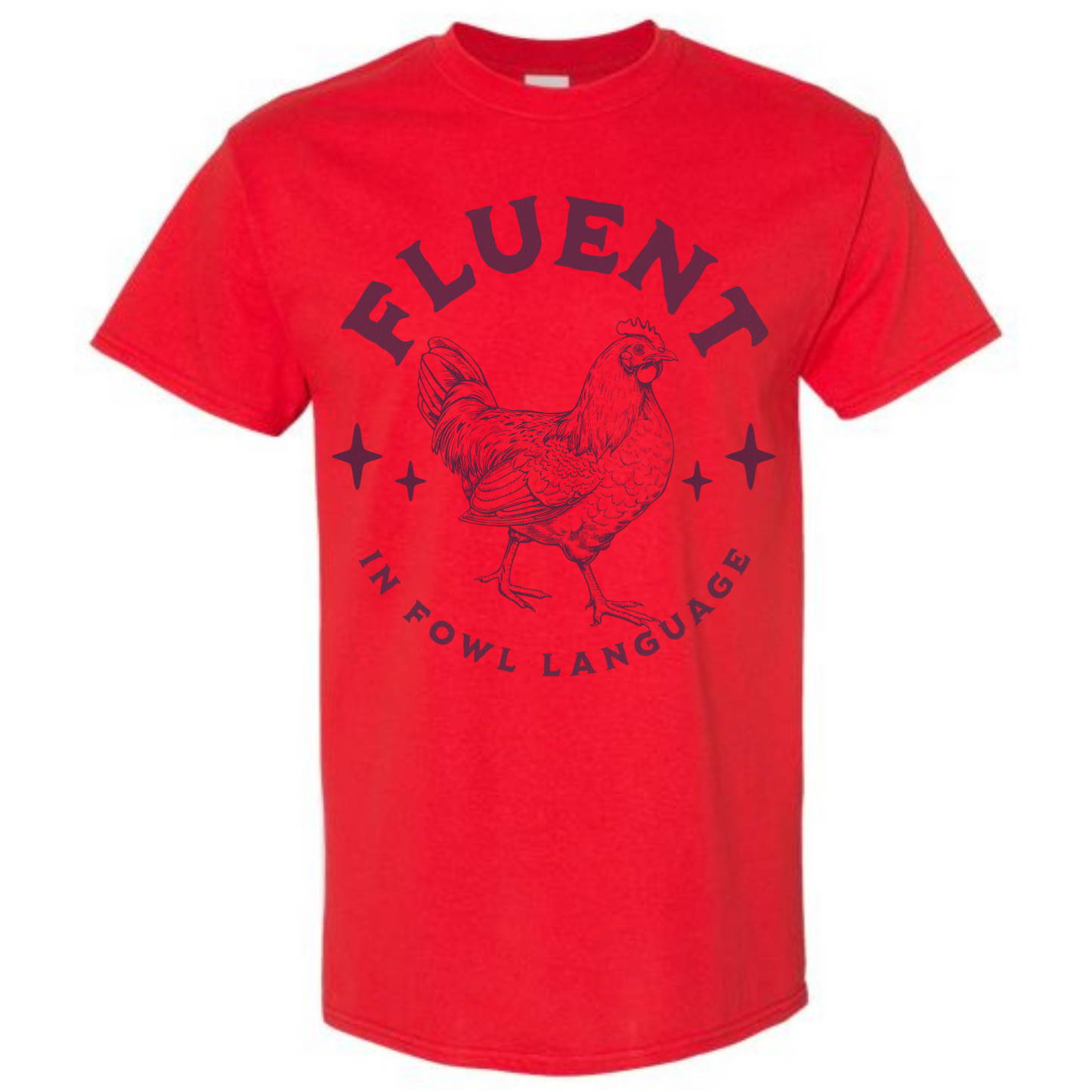 BISHAM FOWL LANGUAGE TEE