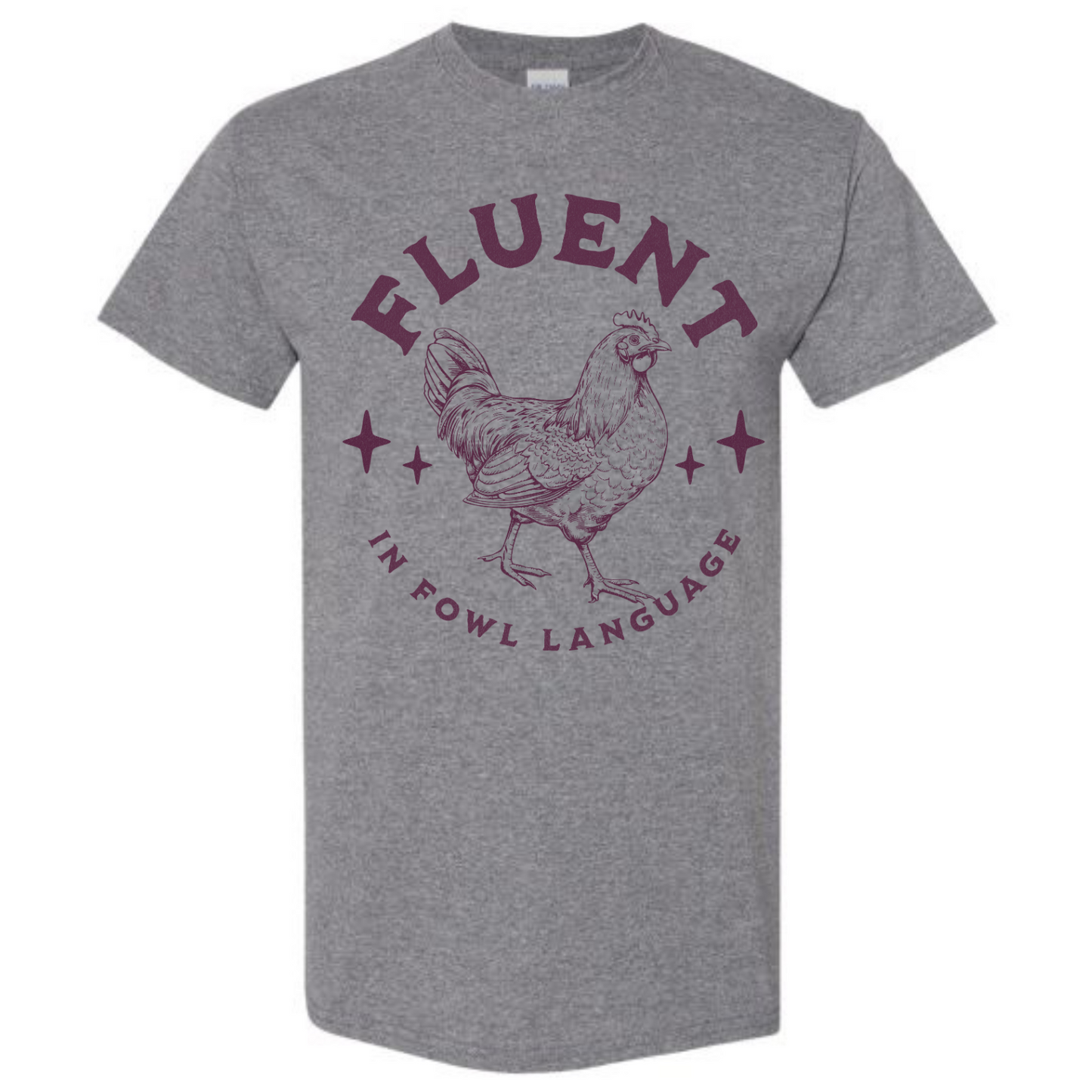 BISHAM FOWL LANGUAGE TEE