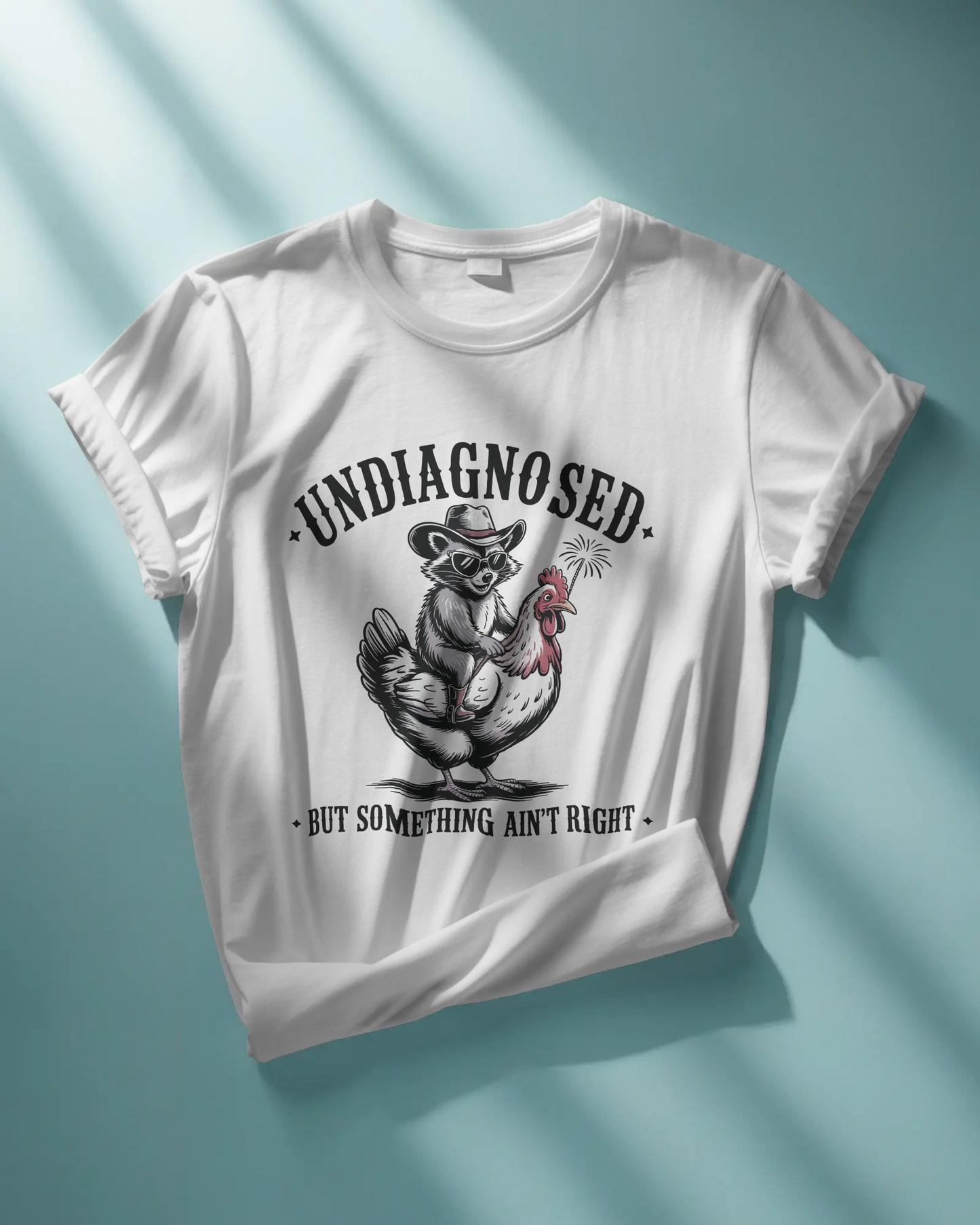 BISHAM UNDIANOSED RACOON TEE