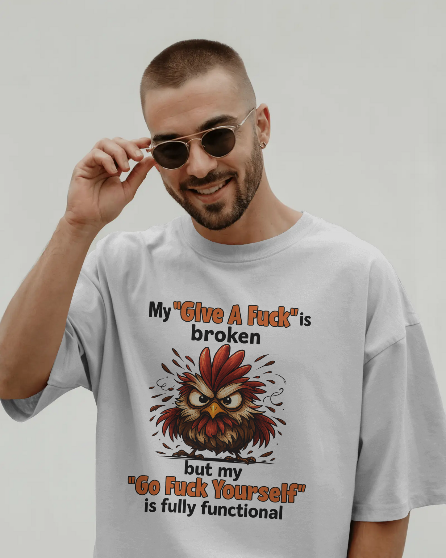 BISHAM GIVE A FUCK TEE