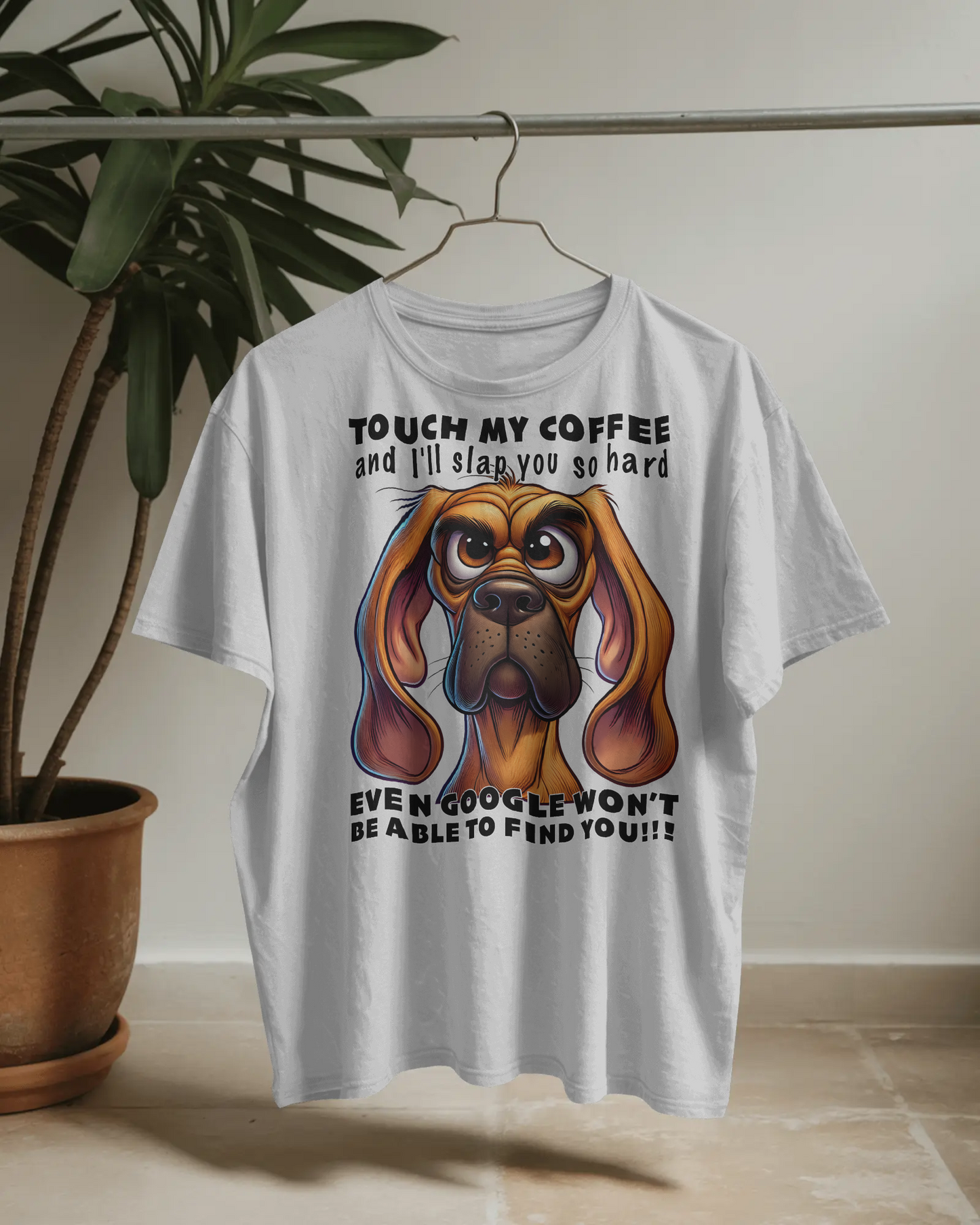 BISHAM TOUCH MY COFFEE TEE