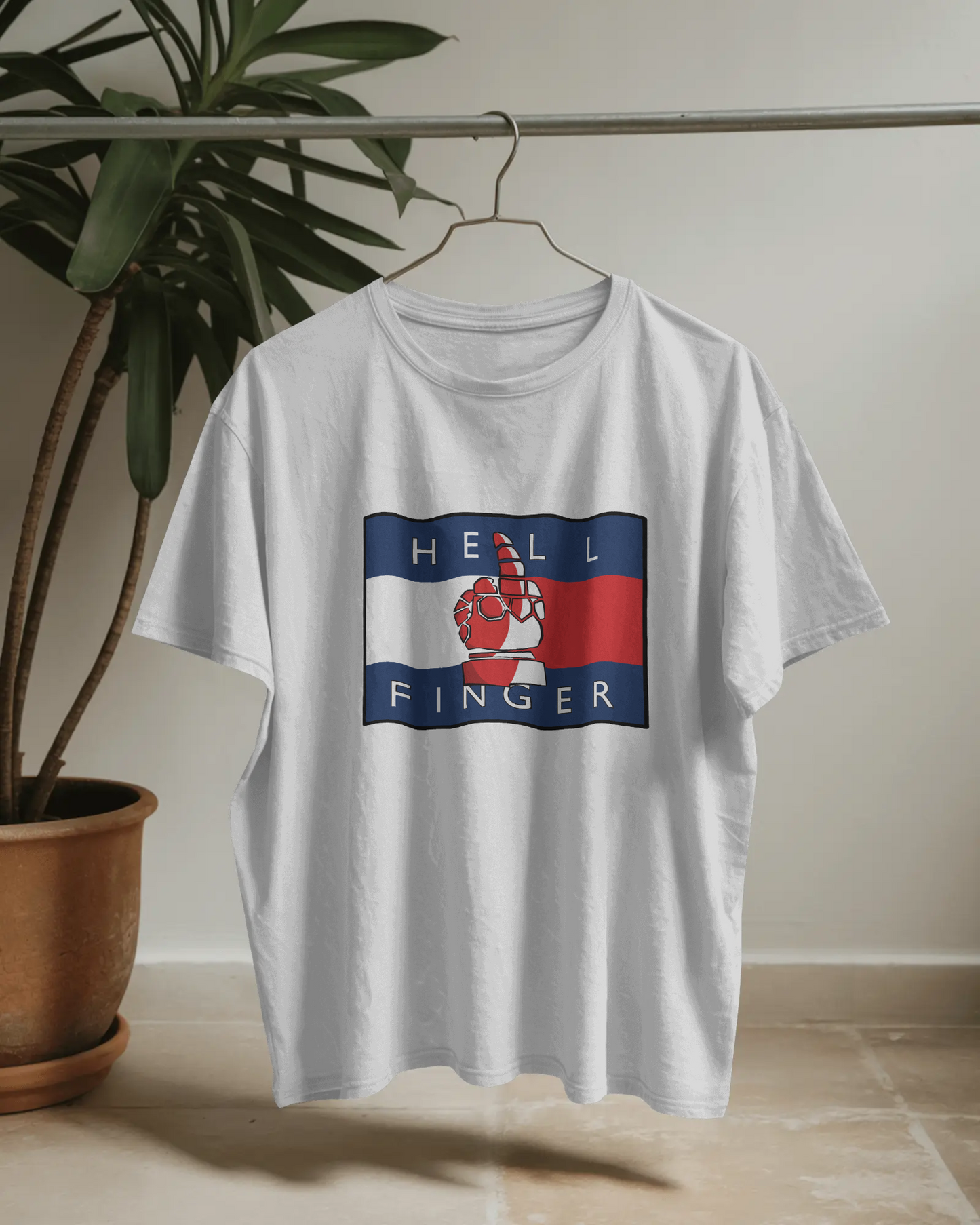 BISHAM HELL FINGER TEE