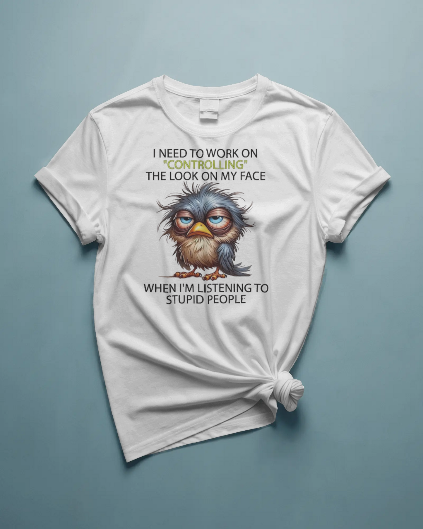 BISHAM STUPID PEOPLE TEE