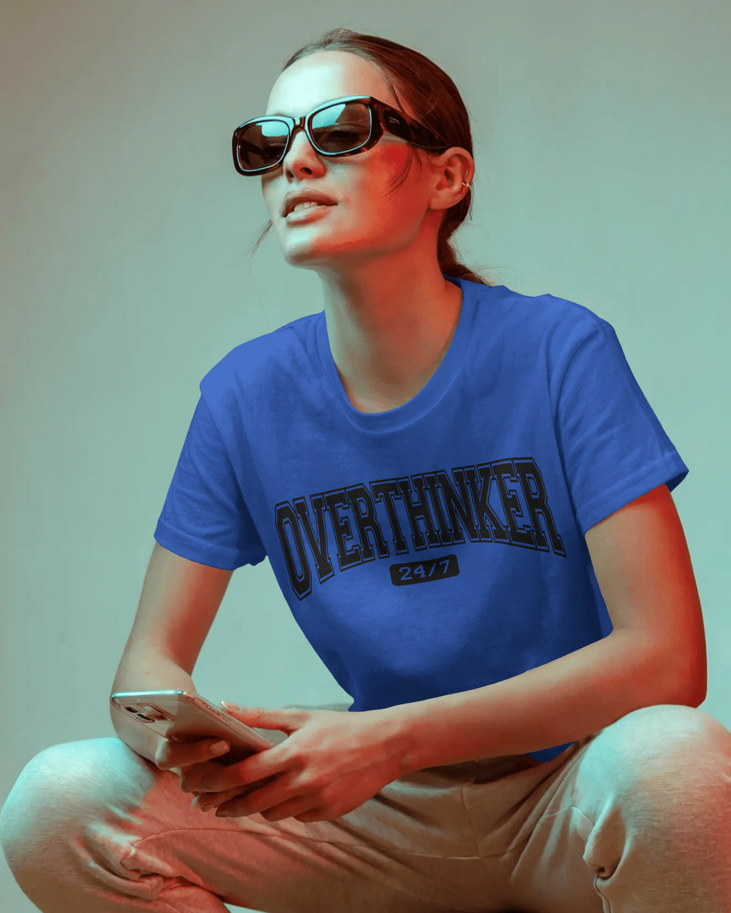 BISHAM OVERTHINKER EXPRESSIVE TEE