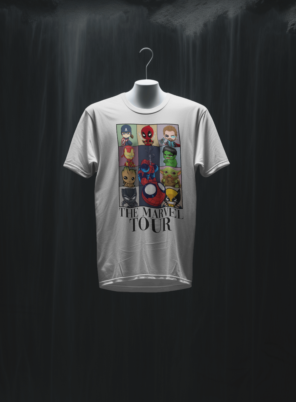 BISHAM MARVEL TOUR TEE