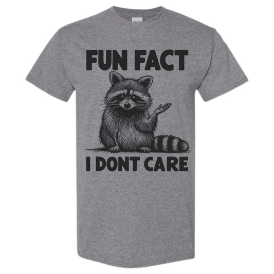 BISHAM FUN FACT RACOON TEE