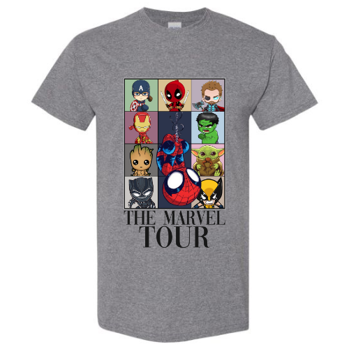BISHAM MARVEL TOUR TEE
