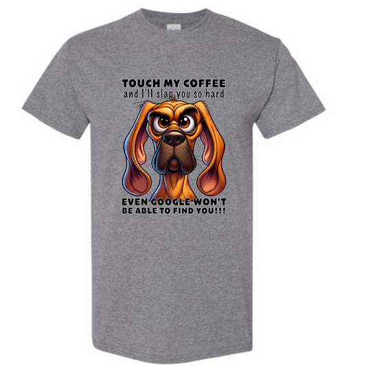 BISHAM TOUCH MY COFFEE TEE
