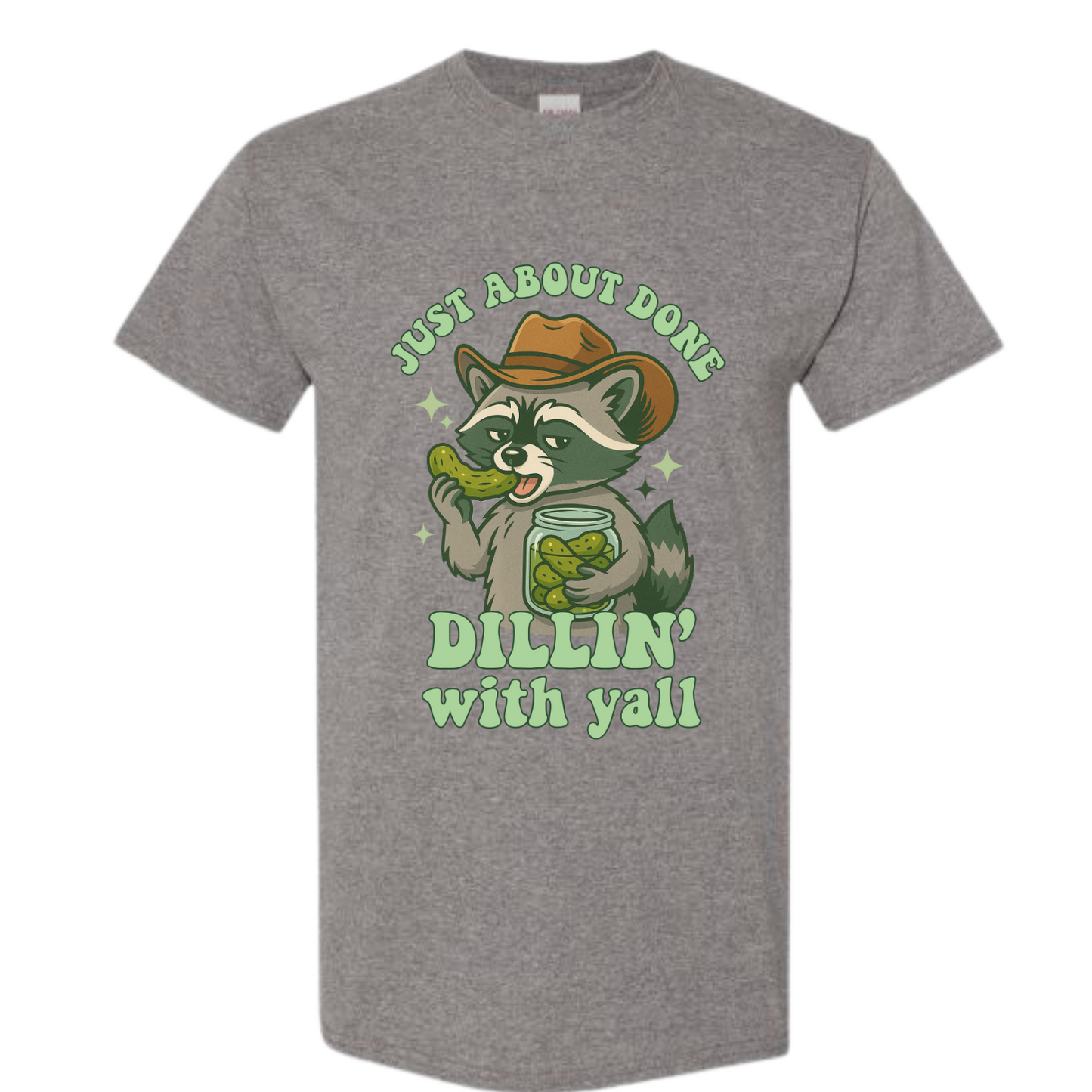 BISHAM DONE WITH YA'LL RACOON TEE