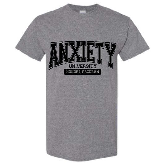 BISHAM ANXIETY UNIVERSITY EXPRESSIVE TEE