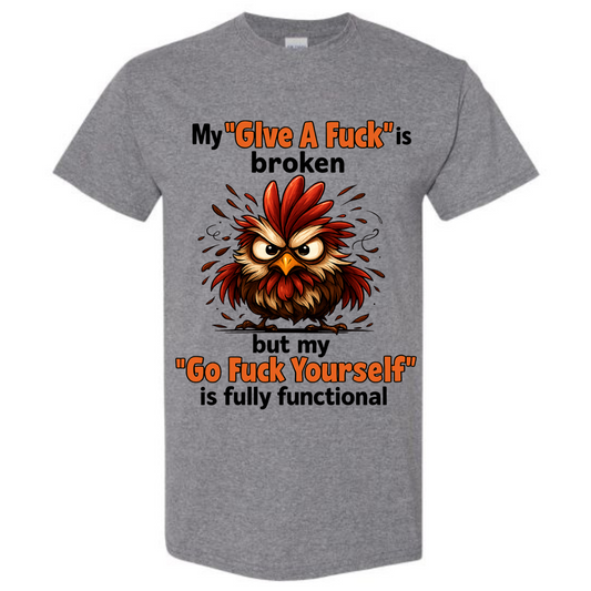BISHAM GIVE A FUCK TEE