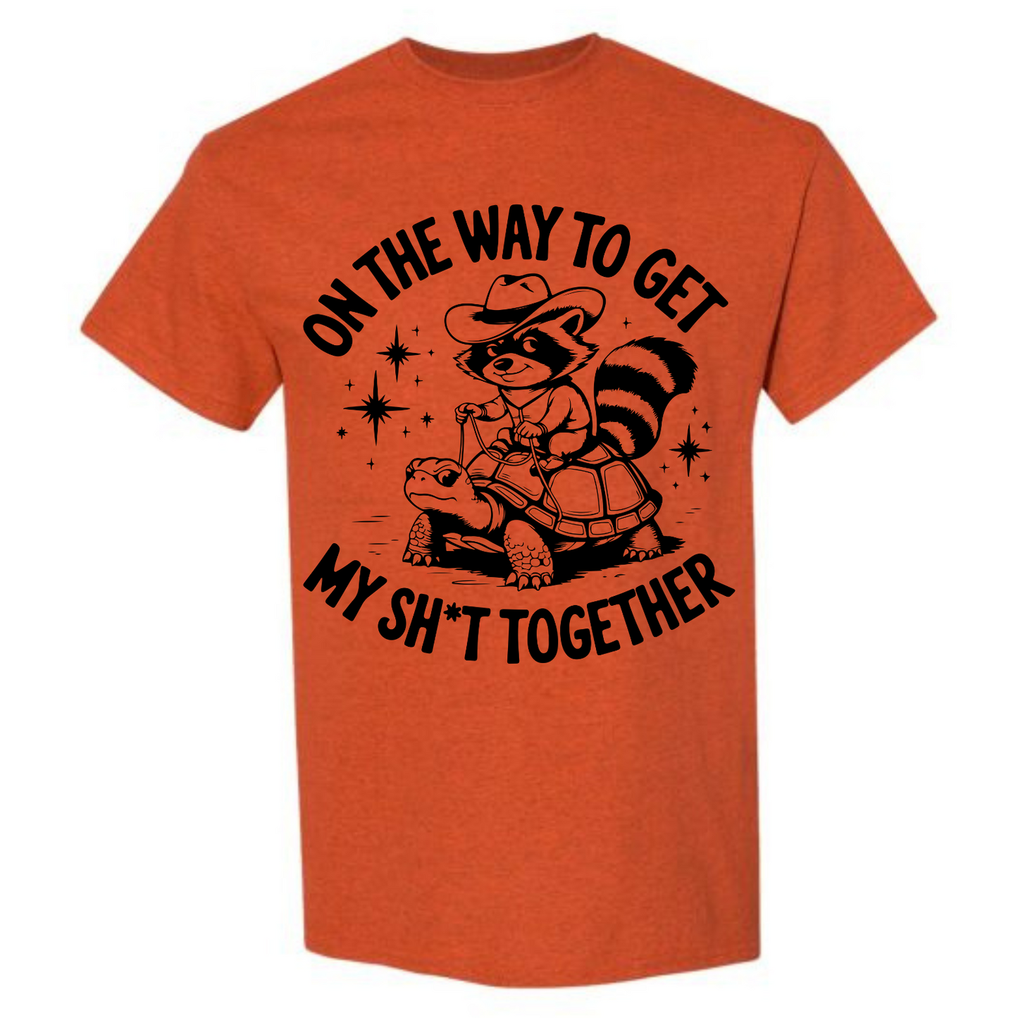 BISHAM GET MY SHIT TOGETHER RACOON TEE