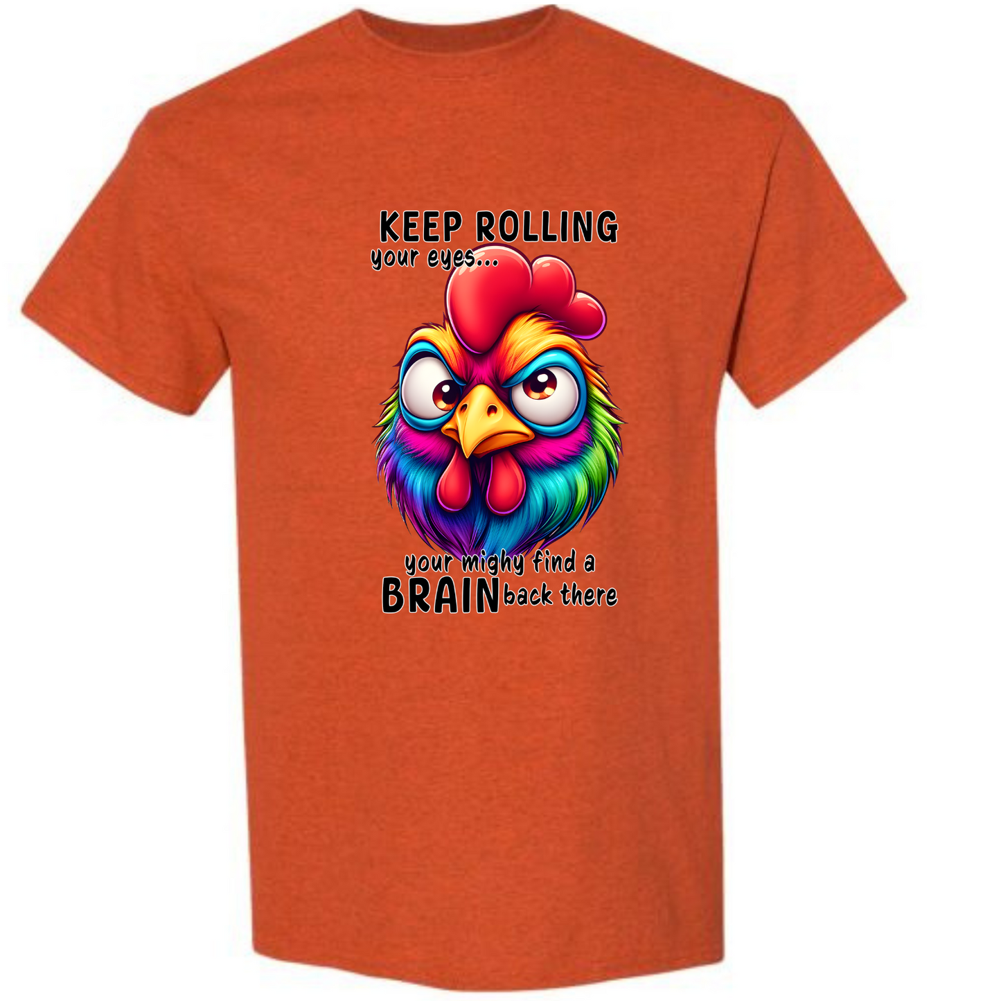 BISHAM KEEP ROLLING YOUR EYES TEE