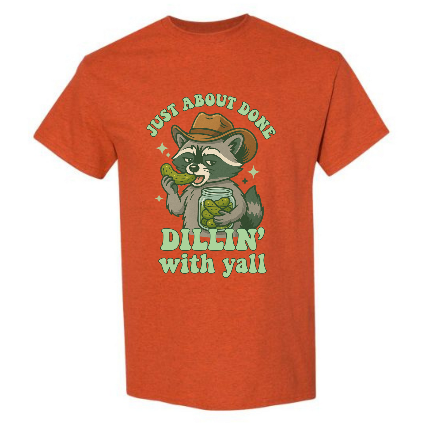 BISHAM DONE WITH YA'LL RACOON TEE