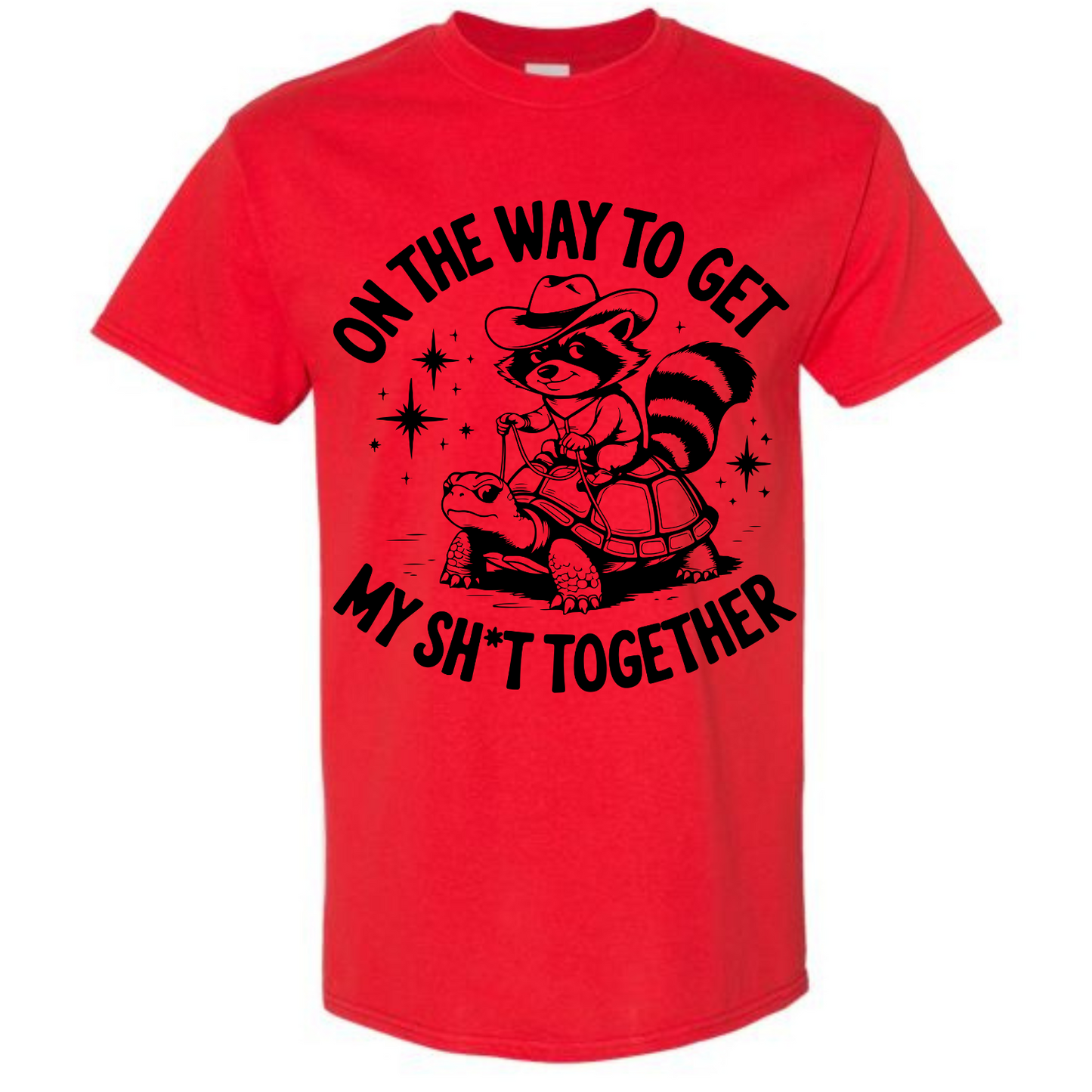 BISHAM GET MY SHIT TOGETHER RACOON TEE