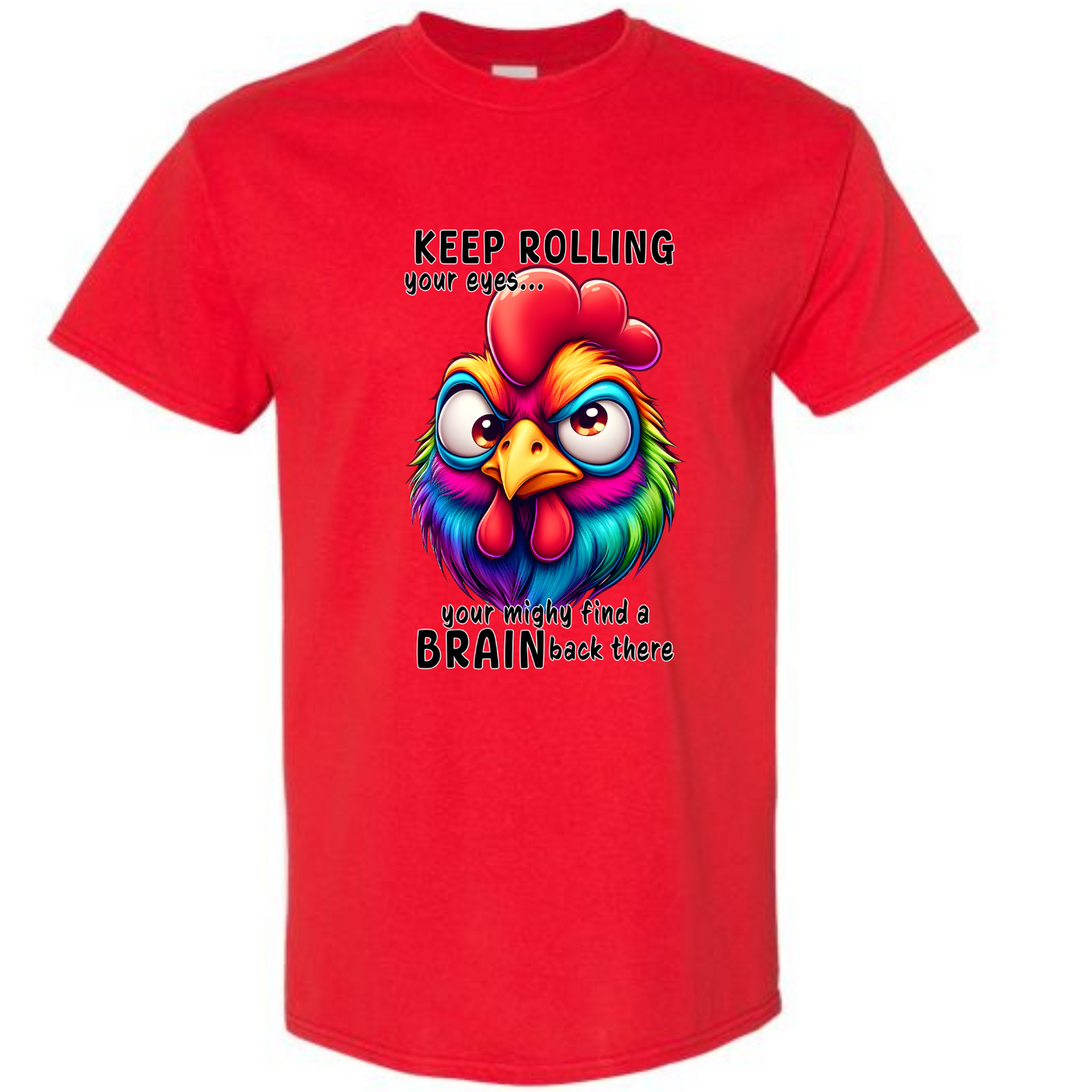 BISHAM KEEP ROLLING YOUR EYES TEE