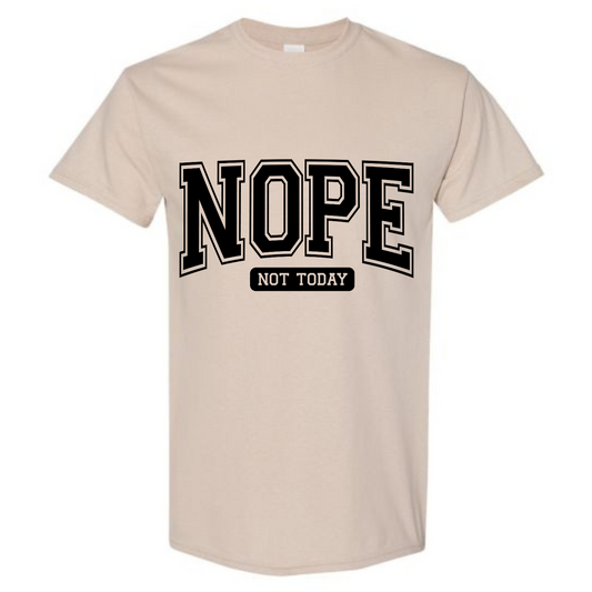 BISHAM NOPE EXPRESSIVE TEE