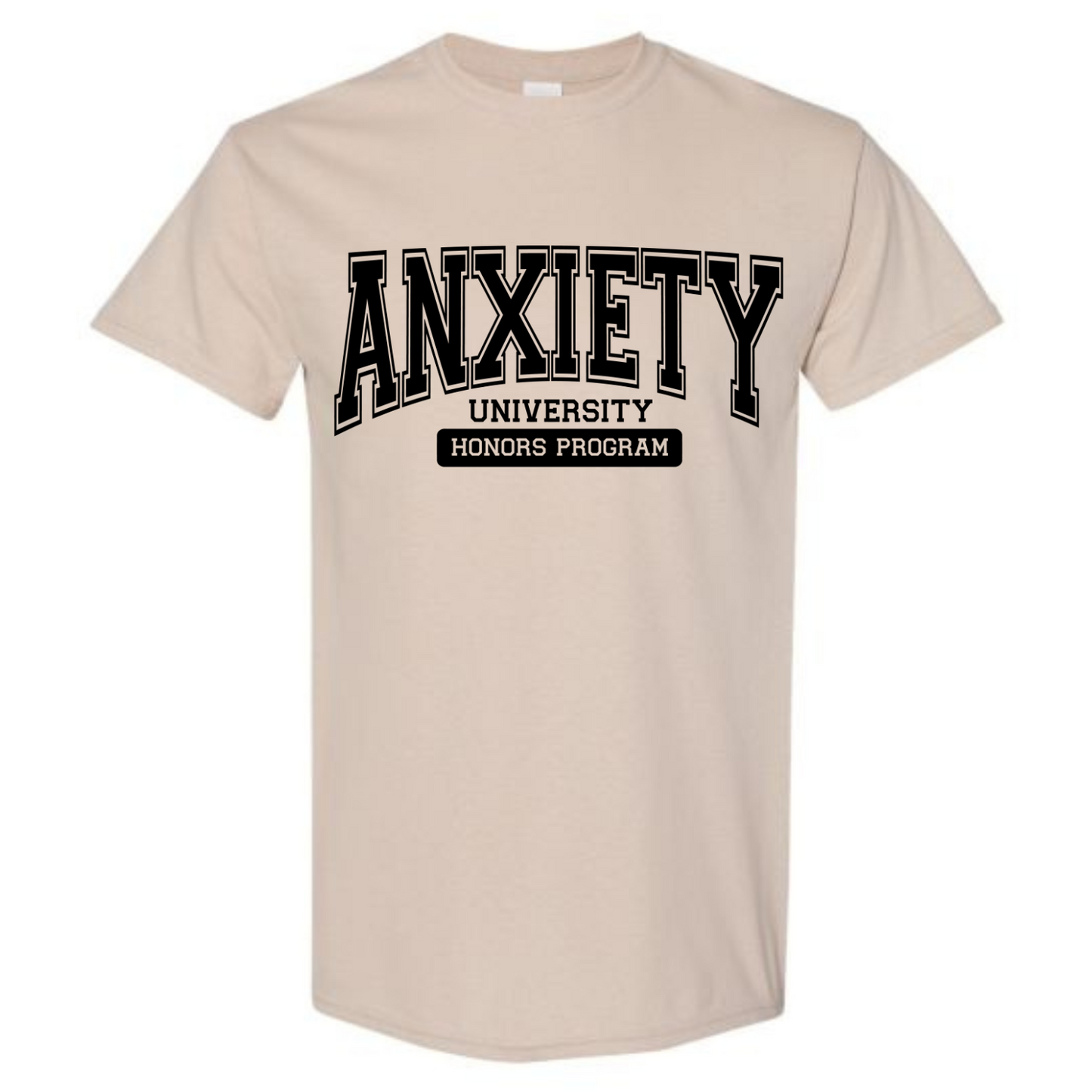 BISHAM ANXIETY UNIVERSITY EXPRESSIVE TEE