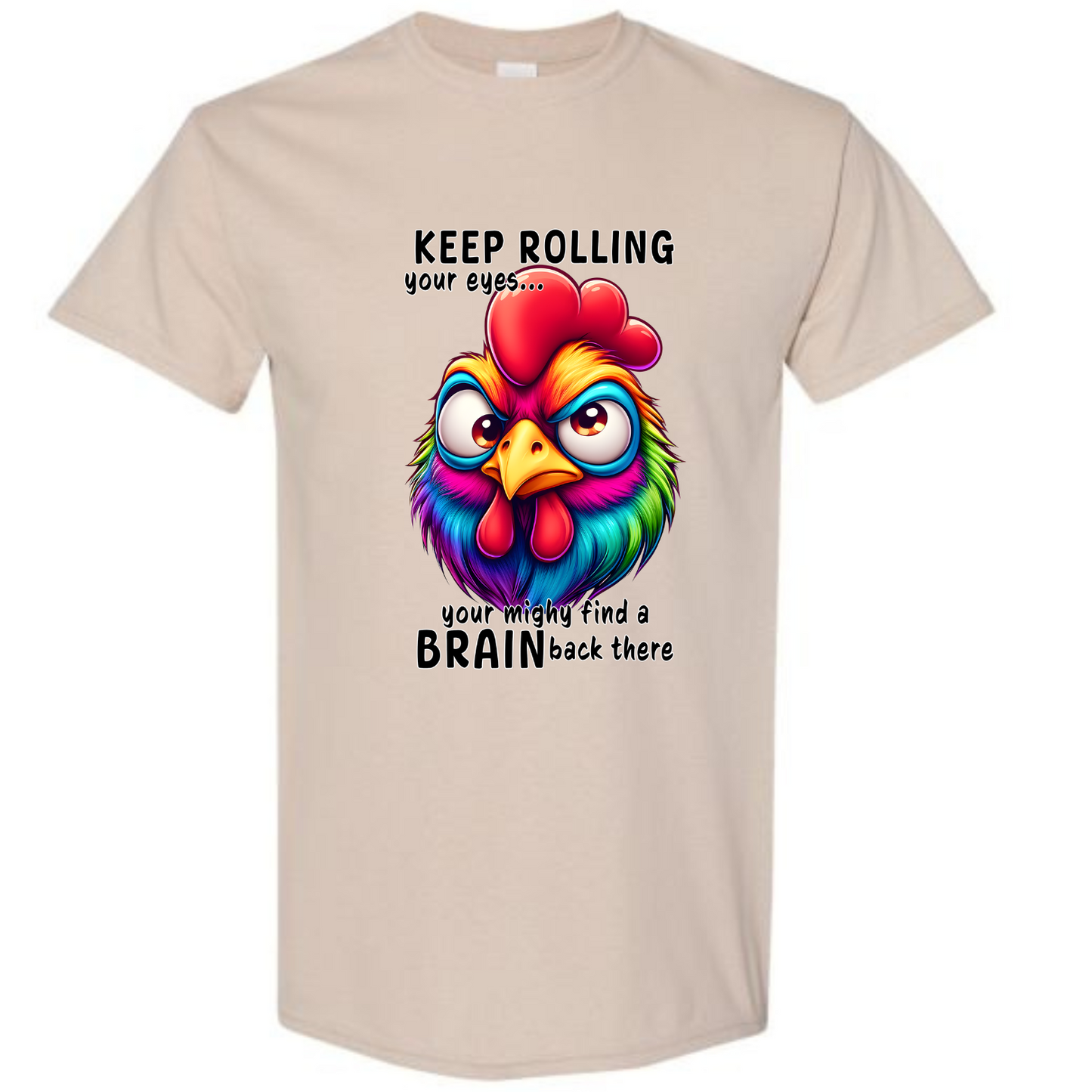 BISHAM KEEP ROLLING YOUR EYES TEE