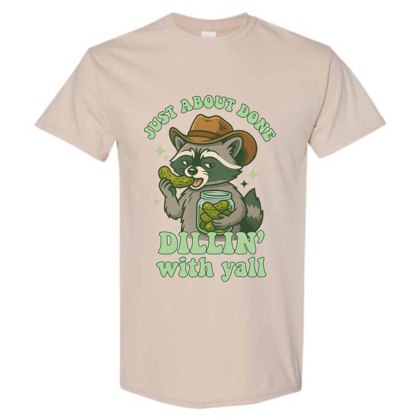 BISHAM DONE WITH YA'LL RACOON TEE