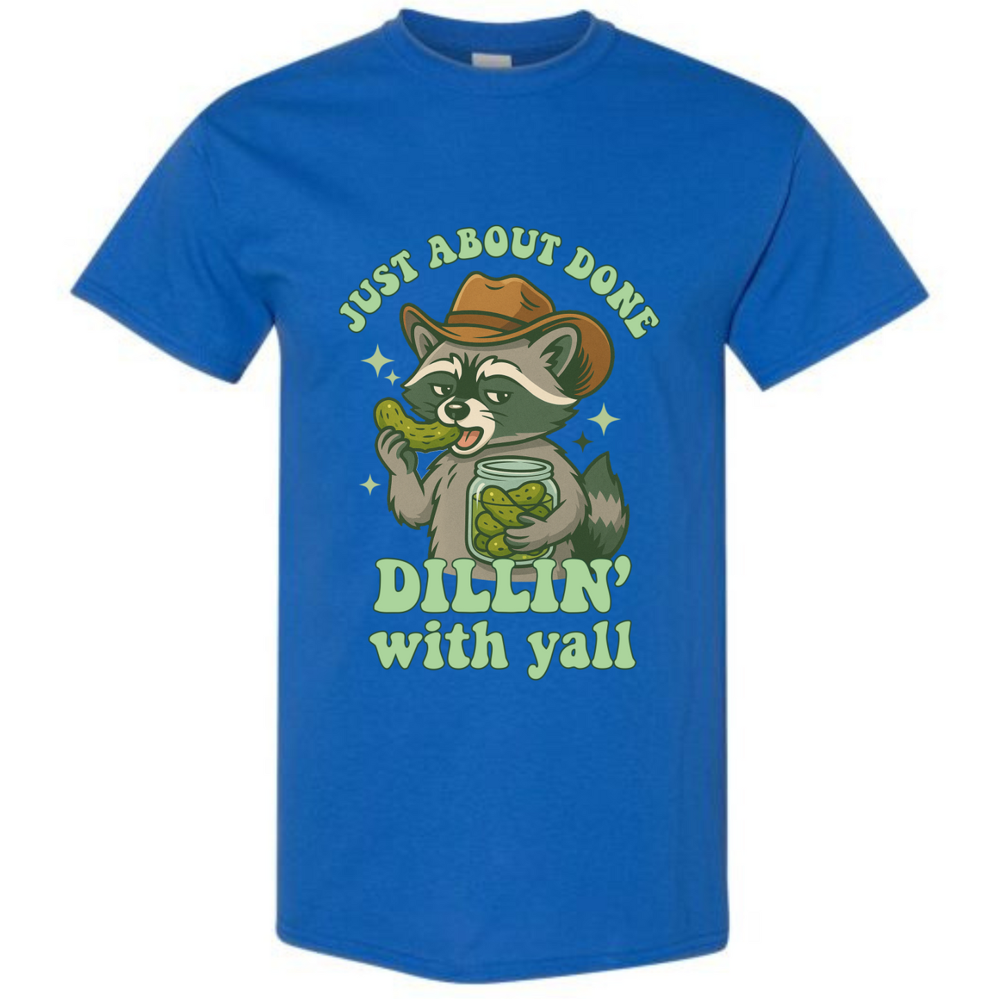 BISHAM DONE WITH YA'LL RACOON TEE
