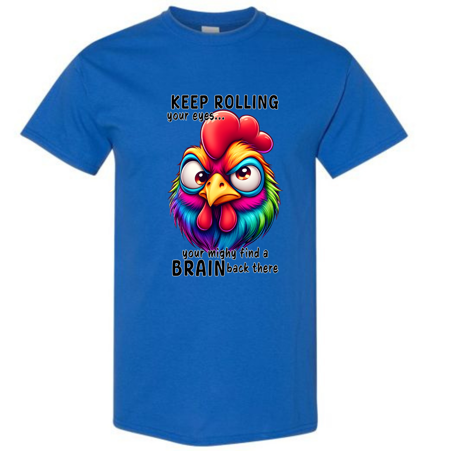 BISHAM KEEP ROLLING YOUR EYES TEE