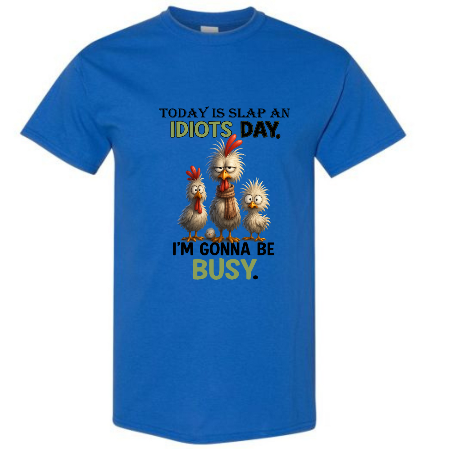 BISHAM SLAP AN IDIOT TEE