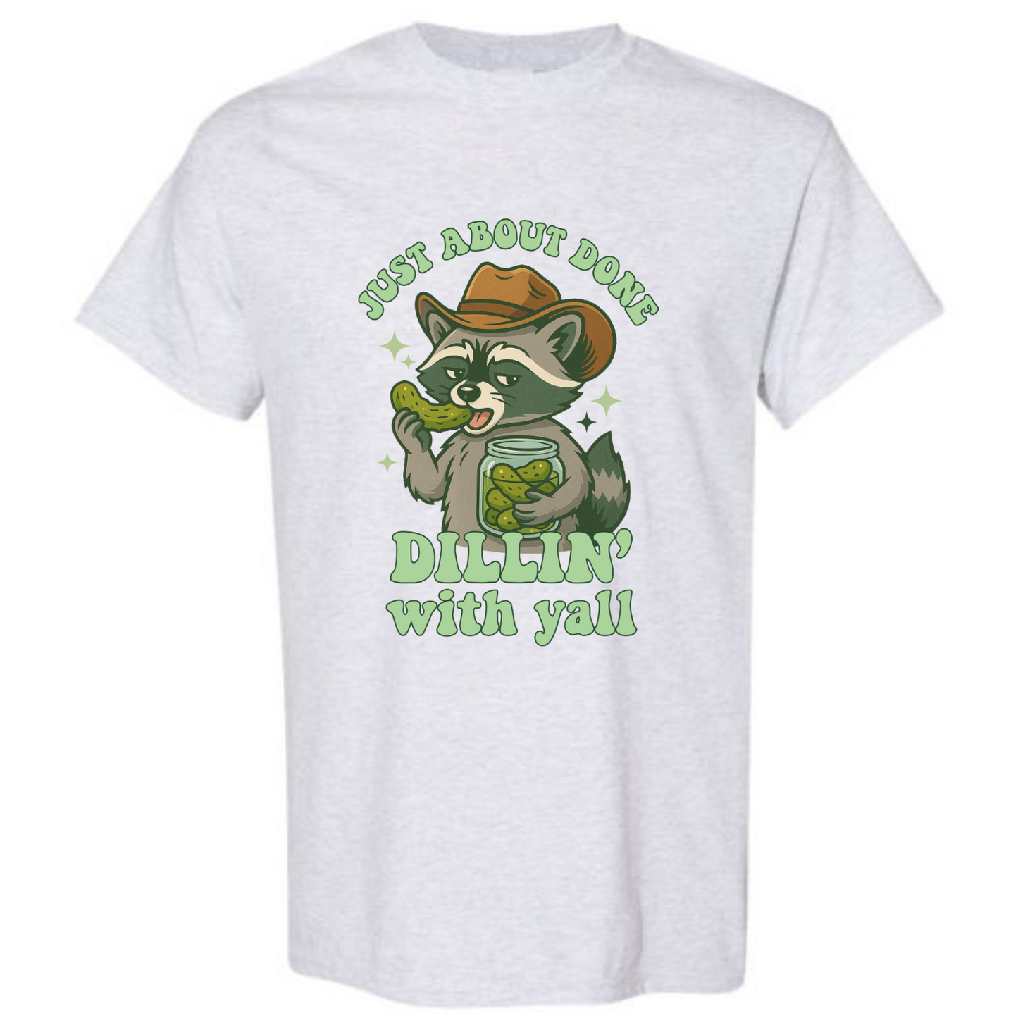 BISHAM DONE WITH YA'LL RACOON TEE
