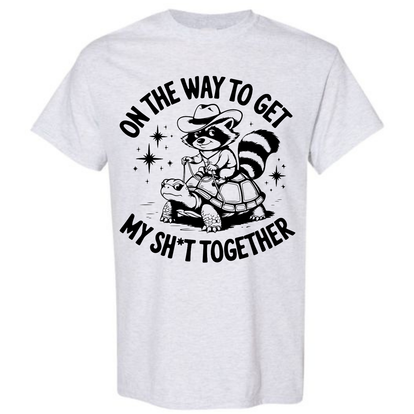 BISHAM GET MY SHIT TOGETHER RACOON TEE