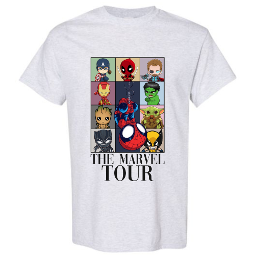 BISHAM MARVEL TOUR TEE