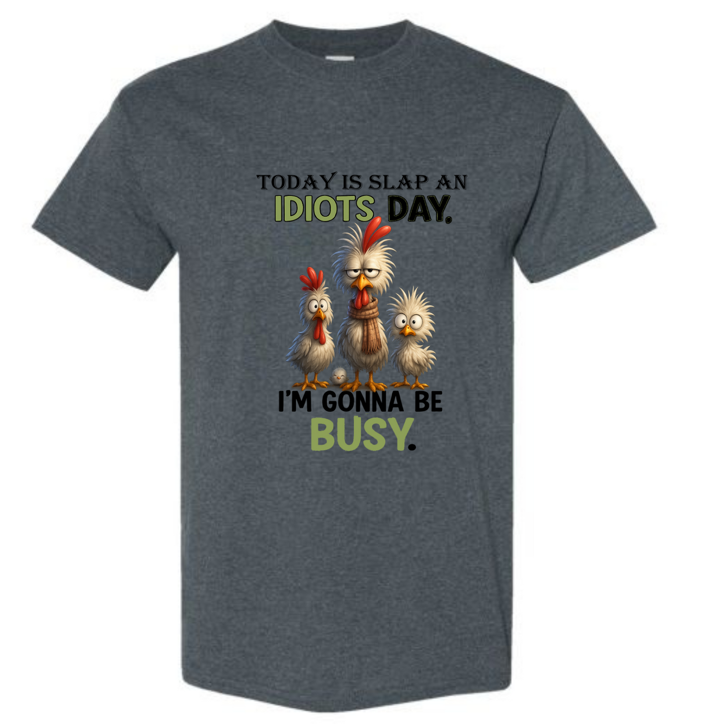 BISHAM SLAP AN IDIOT TEE