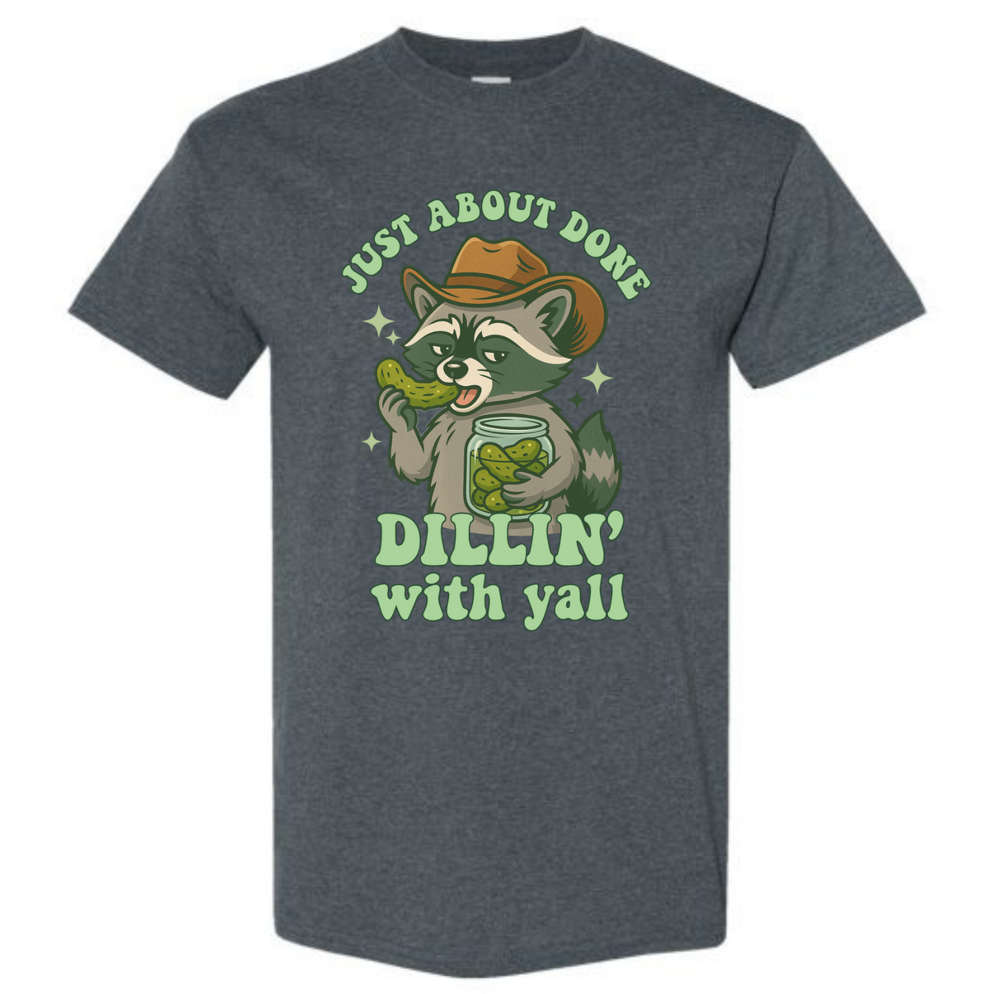BISHAM DONE WITH YA'LL RACOON TEE