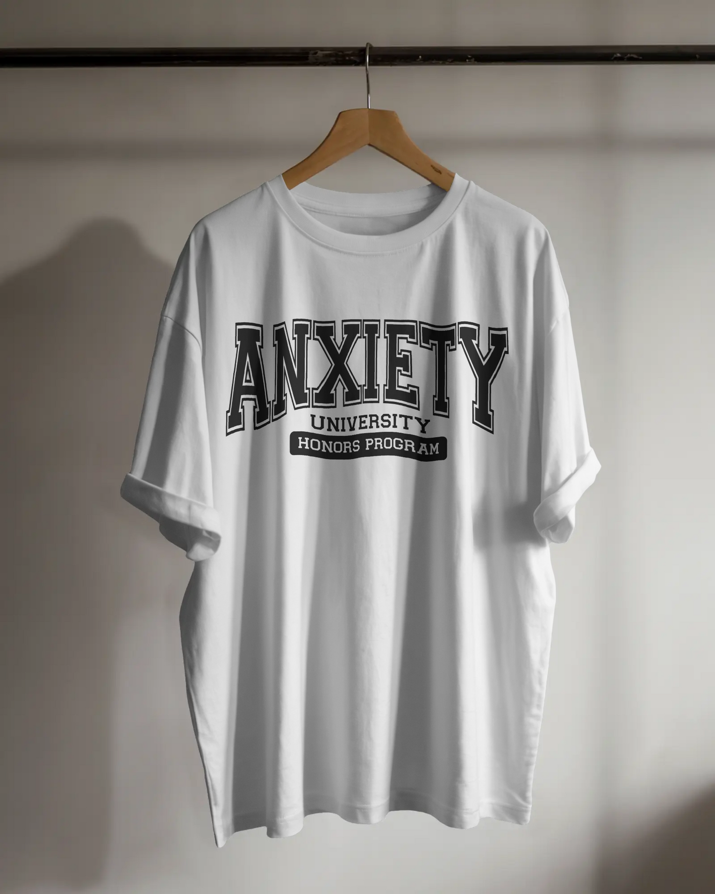 BISHAM ANXIETY UNIVERSITY EXPRESSIVE TEE
