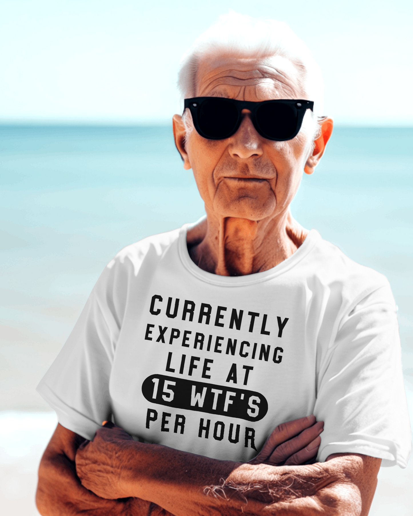 BISHAM EXPERIENCING 15 WTF'S EXPRESSIVE TEE